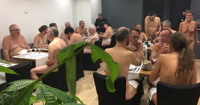 Il ristorante dove si mangia nudi, si chiama O Naturel