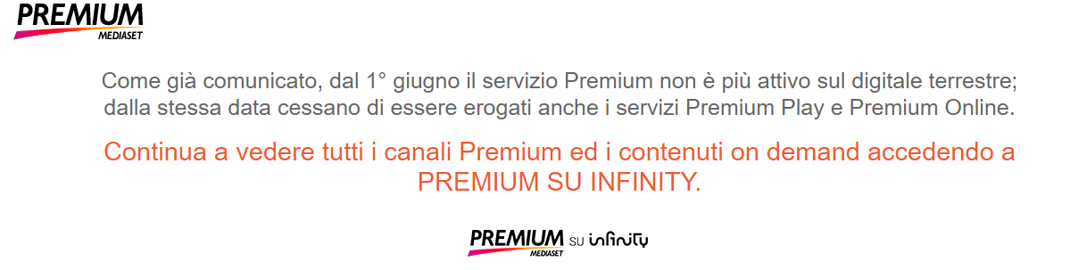 mediaset premium ricarica come funziona